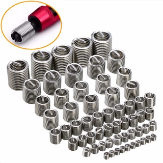 60pcs/set New Stainless Steel Thread Repair Insert Kit M3 M4 M5 M6 M8 M10 M12