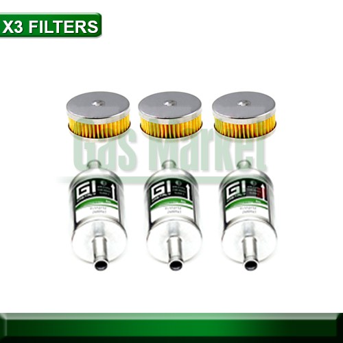 X3 GI Gas Filter + Filter Kit for Tomasetto Reducers - กรองแก๊ส GI ...