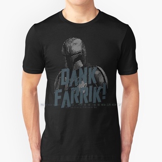 เสื้อยืดโอเวอร์ไซส์เสื้อยืดแขนสั้น ผ้าฝ้ายแท้ 100% พิมพ์ลาย Dank Farrik Sci Fi Bounty Hunter Dank Farrik Farrik สําหรับผ