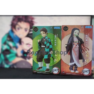 Set De Figurines Demon Slayer - Tanjiro & Nezuko Kamado (SPM Sega) - Neuf Scellé