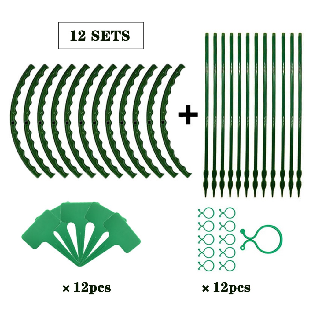 epay-โครงไม้เลื้อย-พลาสติก-ทนทาน-สีเขียว-สําหรับปลูกต้นไม้-ดอกไม้-6-10-12-ชิ้น