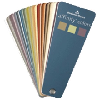 แคตตาล็อกเฉดสี รุ่น AFFINITY® FAN DECK (M1600292SB) ยี่ห้อ เบนจามินมอร์ Benjamin Moore สีทาบ้านเกรดพรีเมียม