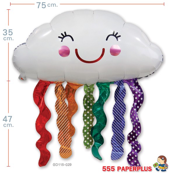 555paperplus-ซื้อใน-live-ลด-50-ลูกโป่งฟอยล์-ซานต้า-snowman-ปีใหม่-ลูกโป่งแฟนซี-ลูกโป่งจัดงานปีใหม่-gd115