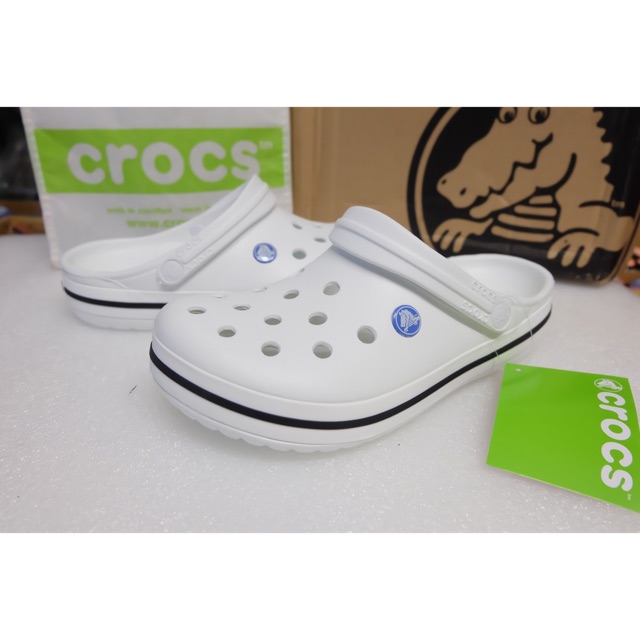 sc-crocs-band-white-สีขาว-ใส่ได้ทุกโอกาส-เข้าได้ทุกชุด-ง่ายๆเรียบๆ-สะอาดตา