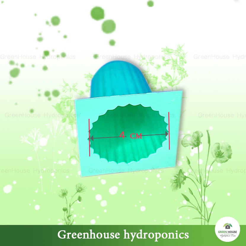 ภาพสินค้าถ้วยปลูกผักไฮโดรโปนิกส์ สีเขียว 1 แผ่น มี 80 หลุมปลูก จากร้าน greenhousehydroponics บน Shopee ภาพที่ 3