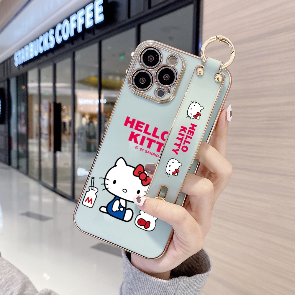 oppo-a15-a15s-a7-a5s-a12-a12s-a31-a12e-a53-a33-a74-a92-a52-2020-4g-5g-เคสออปโป้-สำหรับ-case-cartoon-anime-cats-wrist-strap-tpu-เคส-เคสโทรศัพท์-เคสมือถือ