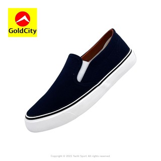 ภาพหน้าปกสินค้ารองเท้าสลิปออน Gold City รหัส NS011 สีกรมท่า ที่เกี่ยวข้อง