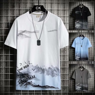 เสื้อยืดโอเวอร์ไซส์🔥COD🔥เสื้อยืดคอกลม ทรงหลวม สไตล์เกาหลี แฟชั่นฤดูร้อน สำหรับ ไซซ์ M-3XL
