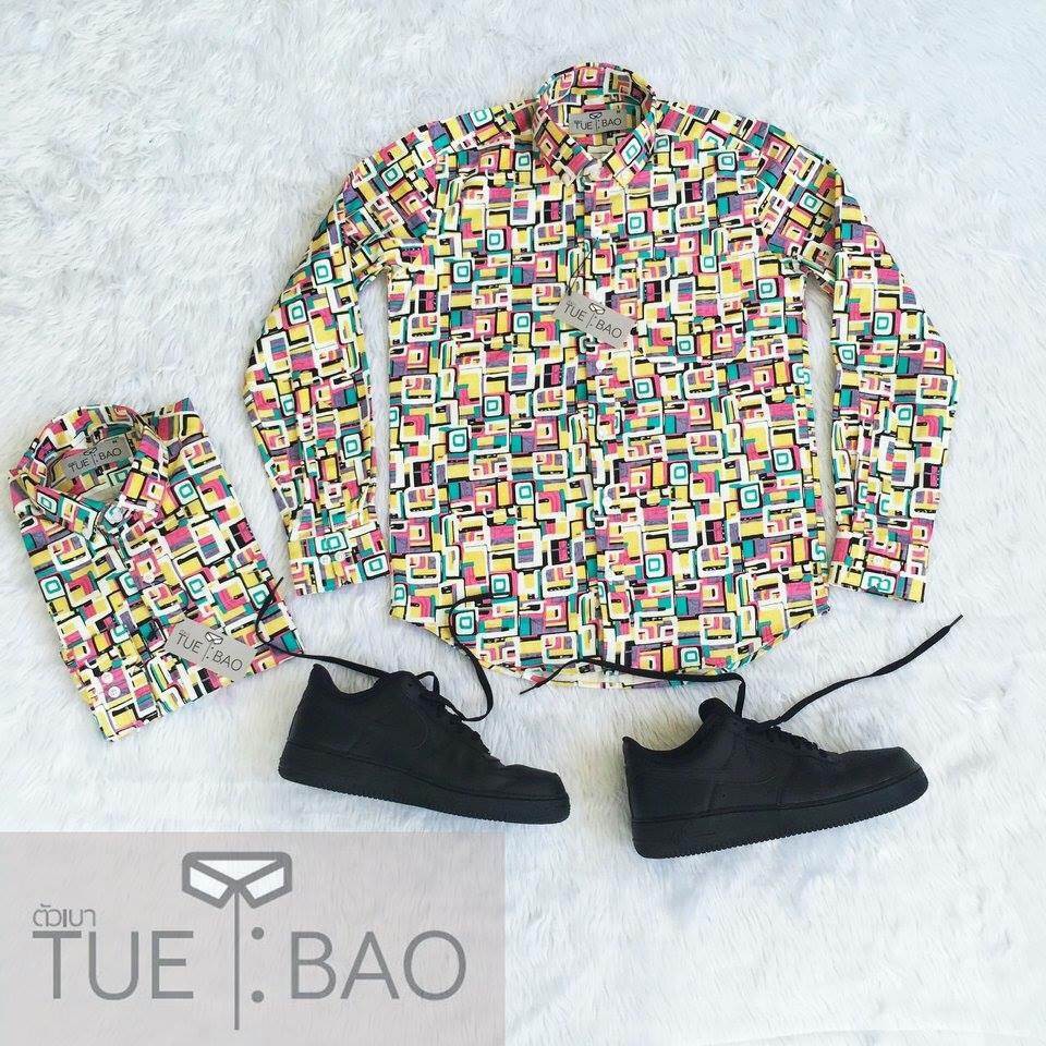 tuebaoshirt-เสื้อเชิ้ตแขนยาว-ลายกราฟฟิก