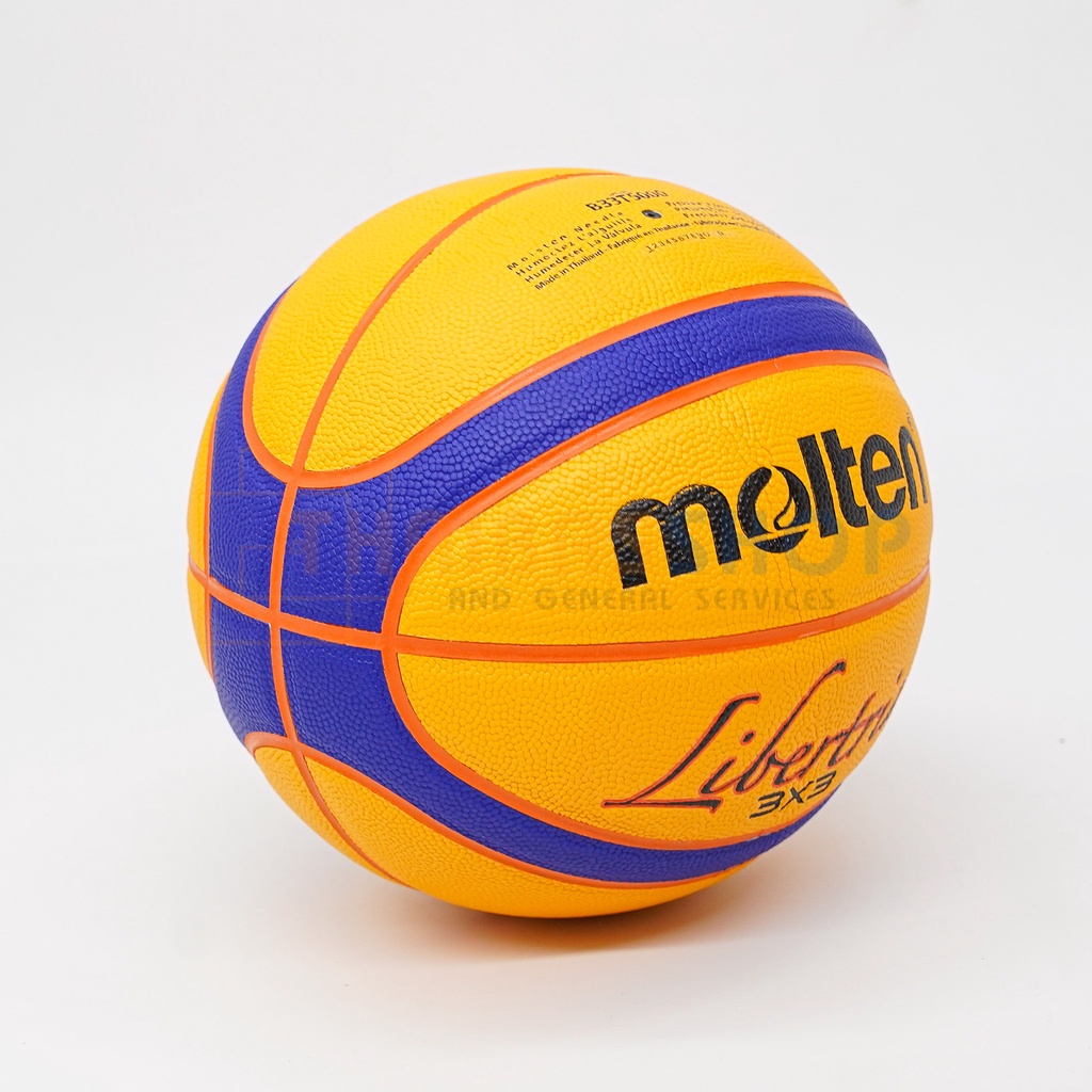 ภาพสินค้าลูกบาสเกตบอล Streetball Molten 3x3 ลูกบาสของแท้ มี มอก. จากร้าน thaibasshop บน Shopee ภาพที่ 5