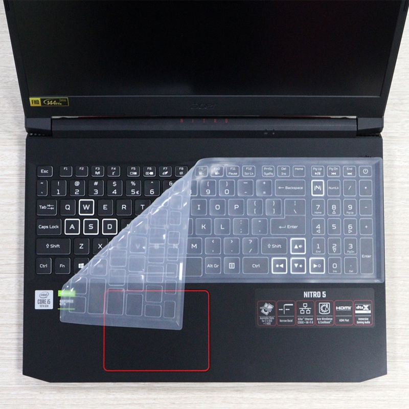 แผ่นซิลิโคนครอบแป้นพิมพ์แล็ปท็อป-โน้ตบุ๊ก-สําหรับ-acer-nitro-5-an517-52-an517-51-an517-41-an517-52-51-17-3-นิ้ว