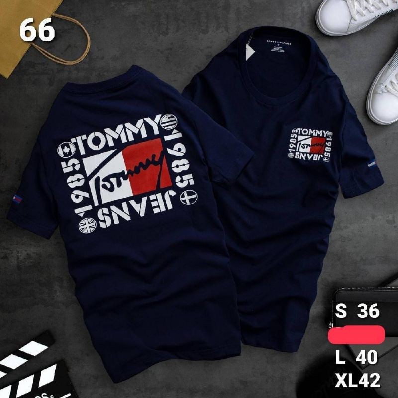 เสื้อยืดคอกลม-tommy