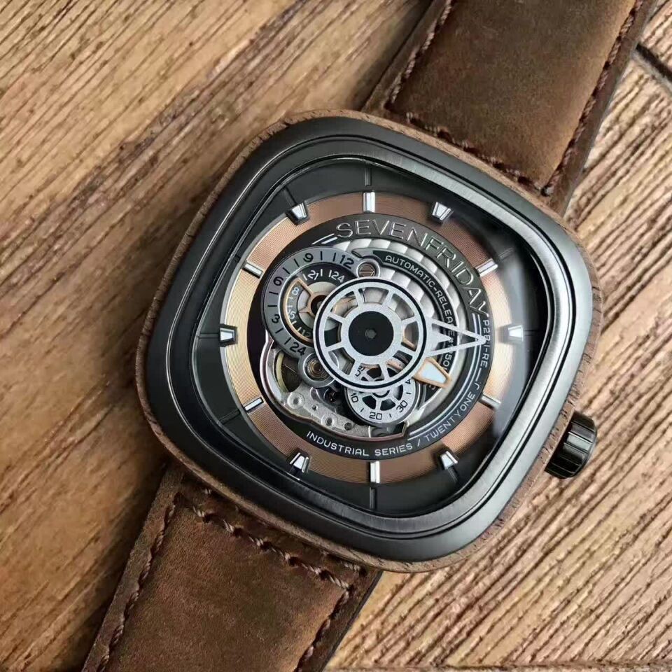 sevenfriday-เซเว่น-friday-นาฬิกาผู้ชายสวิสอัตโนมัติผู้ชายกลไกนาฬิกา-p2b-03-w