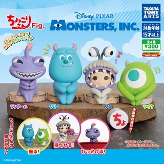 **ยกชุด 4 ตัวพร้อมส่ง**กาชาปองมอนสเตอร์นั่ง FIG. MINSTERS, INC. DISNEY ของแท้