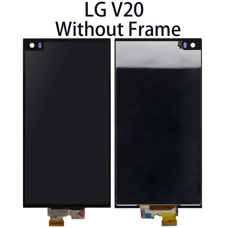 อะไหล่หน้าจอสัมผัส LCD พร้อมกรอบ สําหรับ LG V10 H960 H961S H961N H962 ...