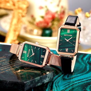 สินค้า MSTIANQ ใหม่ผู้หญิงนาฬิกาแฟชั่น Casual นาฬิกาควอตซ์ erkek kol saati หนังสายนาฬิกาผู้หญิงนาฬิกา-T2