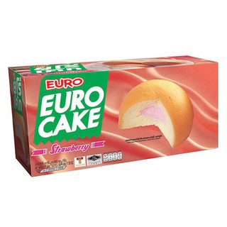 Euro Puff Cake with Strawberry Cream 204g