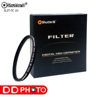 Filter Slim MC UV Shutter B ป้องกันหน้าเลนส์