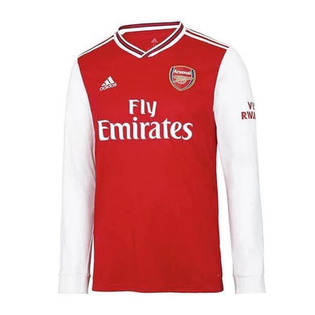 ADIDAS ADIDAS ARSENAL F.C. 2019 20 HOME LONG SLEEVE REPLICA JERSEY SCARLE