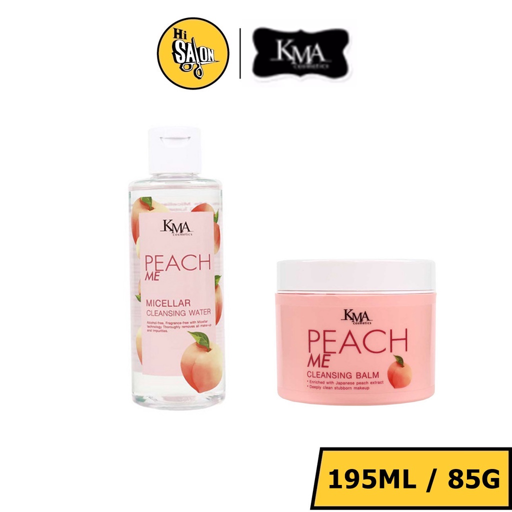KMA คลีนซิ่ง วอเตอร์ PEACH ME CLEANSING WATER 195 ML. / KMA คลีนซิ่ง