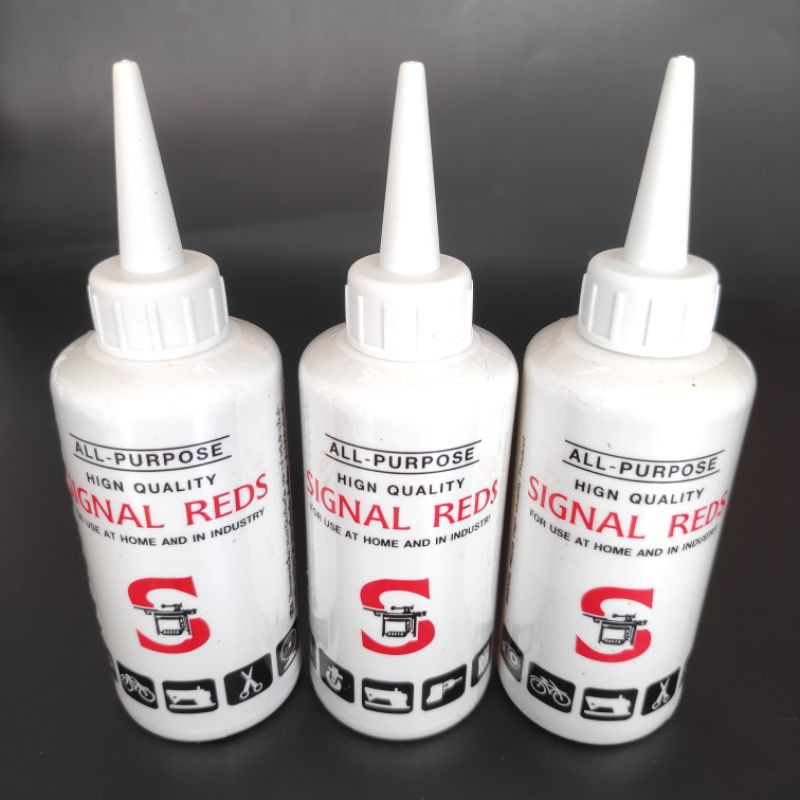 น้ำมันจักร SIGNAL REDS น้ำมันหล่อลื่น ขนาด 40 ml. ใช้สำหรับหยอดหล่อลื่น ...