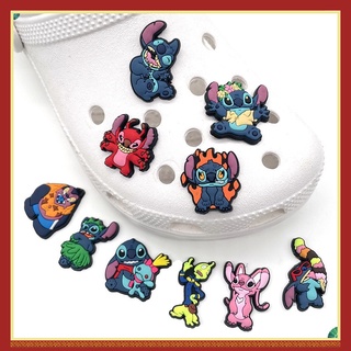 ภาพหน้าปกสินค้าJibbitz Lilo & Stitch Series รองเท้า ดอกไม้ หัวเข็มขัด รองเท้าแฟชั่น อุปกรณ์เสริม Croc Charms ตกแต่งรองเท้า ที่เกี่ยวข้อง