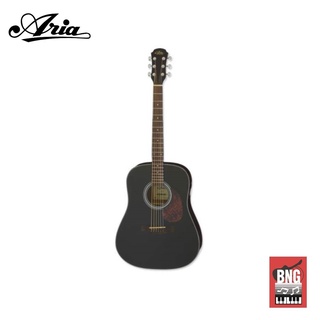 ARIA ADW-01 BK กีตาร์โปร่ง แอเรีย Acoustic Guitars
