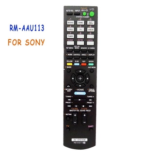 ใหม่ รีโมตคอนโทรล RM-AAU113 แบบเปลี่ยน สําหรับเครื่องขยายเสียง Sony AV SYSTEM RMAAU113 RM-AAU072 STR-DH830