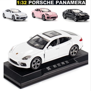 โมเดลรถยนต์ Porsche Panamera แบบโลหะผสม ขนาด 1:32 ของเล่นสําหรับเด็ก