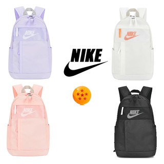 Nike กระเป๋าเป้ถ่ายภาพสตรีทกลางแจ้งแบบสบาย ๆ สำหรับผู้ชายและผู้หญิง เป้ที่เรียบง่ายและความจุขนาดใหญ่