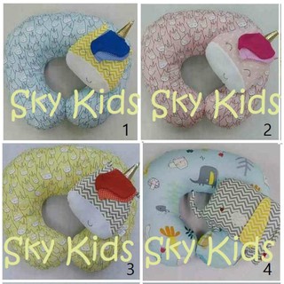 Sky Kids หมอนรองให้นม แพคคู่ หมอนให้นมแม่ลูก หมอนเกือกม้า เป็นเซต หมอนใหญ่พร้อมหมอนเล็กเพื่อให้น้องหนุน ลายน่ารัก