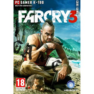 far cry 3 แผ่นเกมส์ แฟลชไดร์ฟ เกมส์คอมพิวเตอร์  PC โน๊ตบุ๊ค