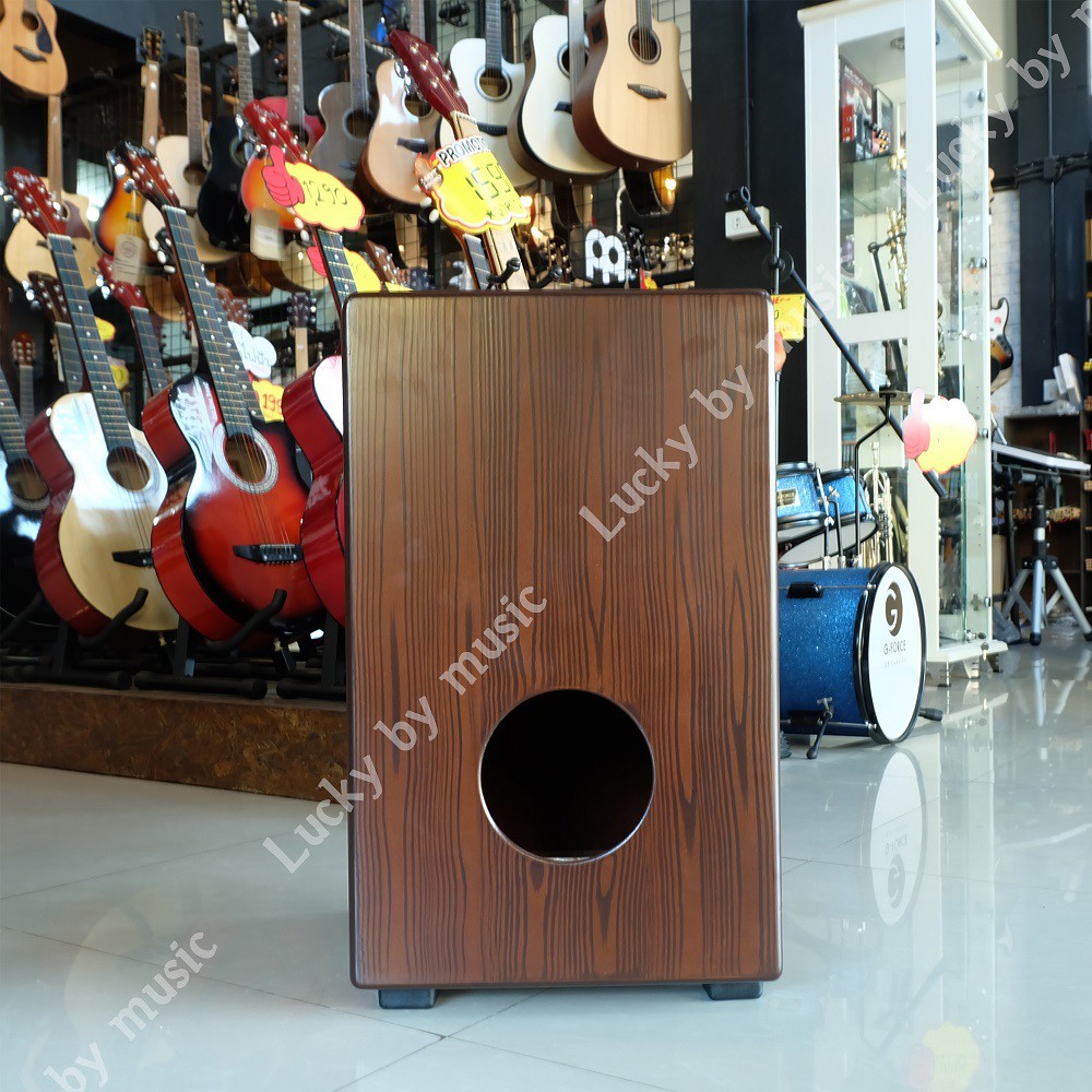 ส่งด่วน-กลองคาฮอง-ปรับเสียงได้-makana-สีมะฮอกกานี-cajon-คาฮองที่สามารถตัดเสียงสแนร์ได้-ปรับเสียงสะดวกและรวดเร็ว