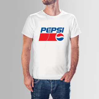 เสื้อยืด Pepsi แป๊บซี่ สีขาว สีดำ