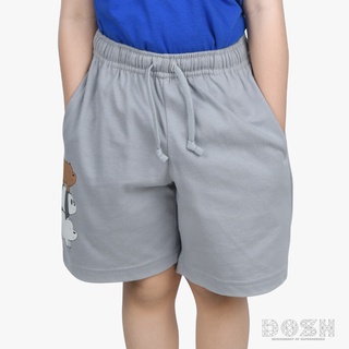 DOSH KIDS UNISEX SHORTS WE BARE BEARS กางเกงขาสั้น เด็กชาย-เด็กหญิง DBBBR5005-GY