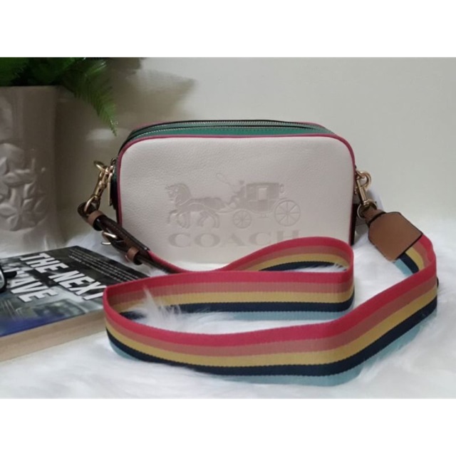 COACH F72704 JES CROSSBODY IN COLORBLOCK Shopee Thailand