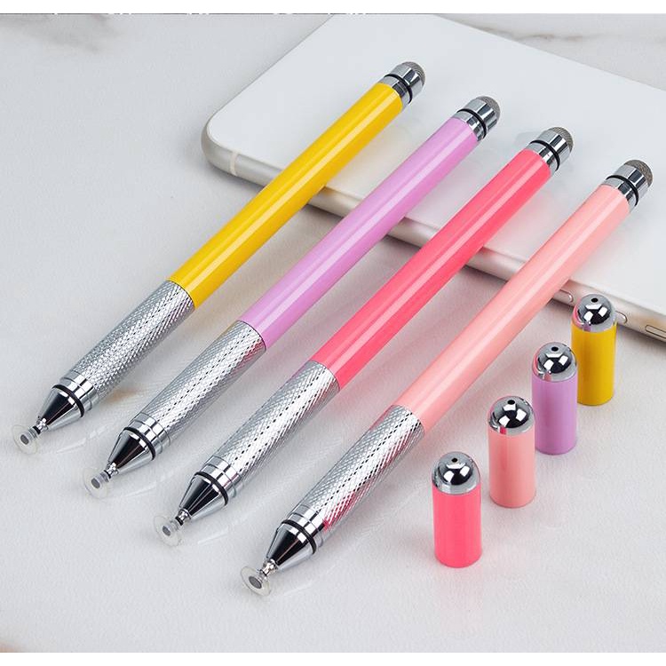 stylus-pen-2-in-1-ปากกาเขียนมือถือ-แต่งรูป-วาดรูป-จดโน็ต-สีพาสเทล