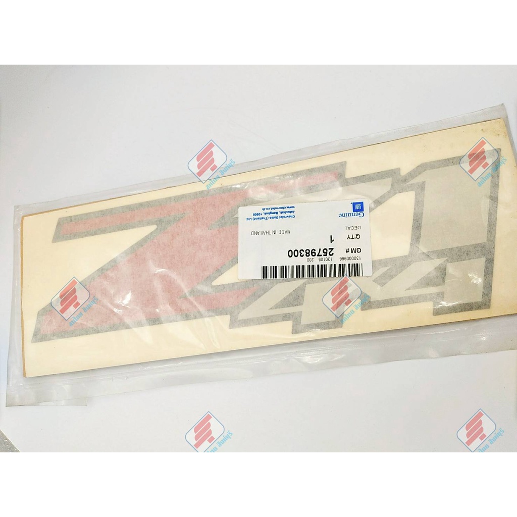 สติ๊กเกอร์ข้าง (สำหรับติดข้างกะบะ) Z71 4X4 [ ของแท้ ] Chevrolet ...