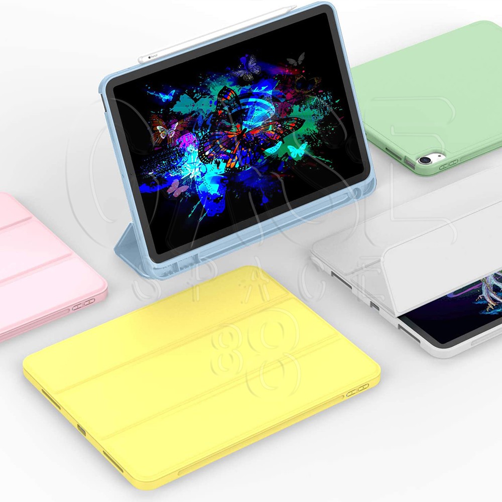 ภาพสินค้าเคส หลังทึบ iPad case เคสไอแพด gen 5/6 9.7 gen 10/ 9 /8 /7 10.2 air3 10.5 air4 air5 10.9 ipadpro11 ใส่ปากกาได้ CIP01 จากร้าน casespace88 บน Shopee ภาพที่ 5