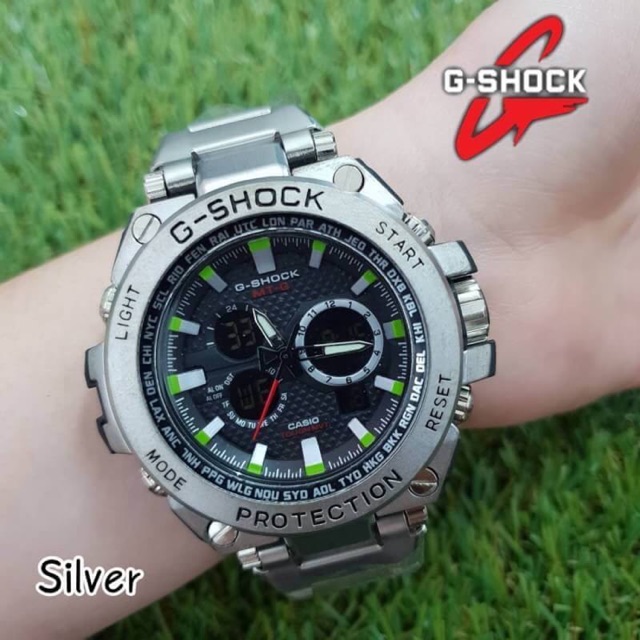 g-shock-นาฬิกาสายเหล็ก