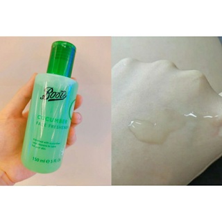 Boots  Skin Freshener  บูทส์ คิวคัมเบอร์ สกิน เฟรชเช่นเนอร์ 150 มล.