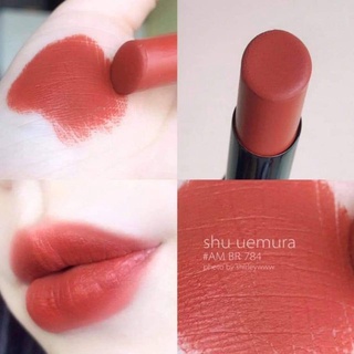 Beauty-Siam แท้ทั้งร้าน !! SHU UEMURA UNLIMITED MATTE LIPSTICK MINI 1 G. #BR784