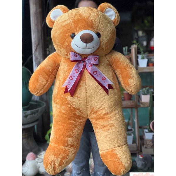 ภาพหน้าปกสินค้าตุ๊กตาหมีเท็ดดี้ตัวใหญ่ ขนนุ่มไม่ร่วง ของพร้อมส่ง มีเก็บปลายทาง จากร้าน pj.dolls บน Shopee