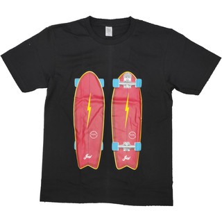 ⭐ YOW ⭐ เสื้อยืด คอกลม แขนสั้น แฟชั่น เซิร์ฟบอร์ด your own wave surfboard surfing the streets unisex