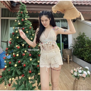 ภาพขนาดย่อของภาพหน้าปกสินค้ากางเกงลูกไม้พร้อมส่ง จากร้าน bikinishop บน Shopee ภาพที่ 1