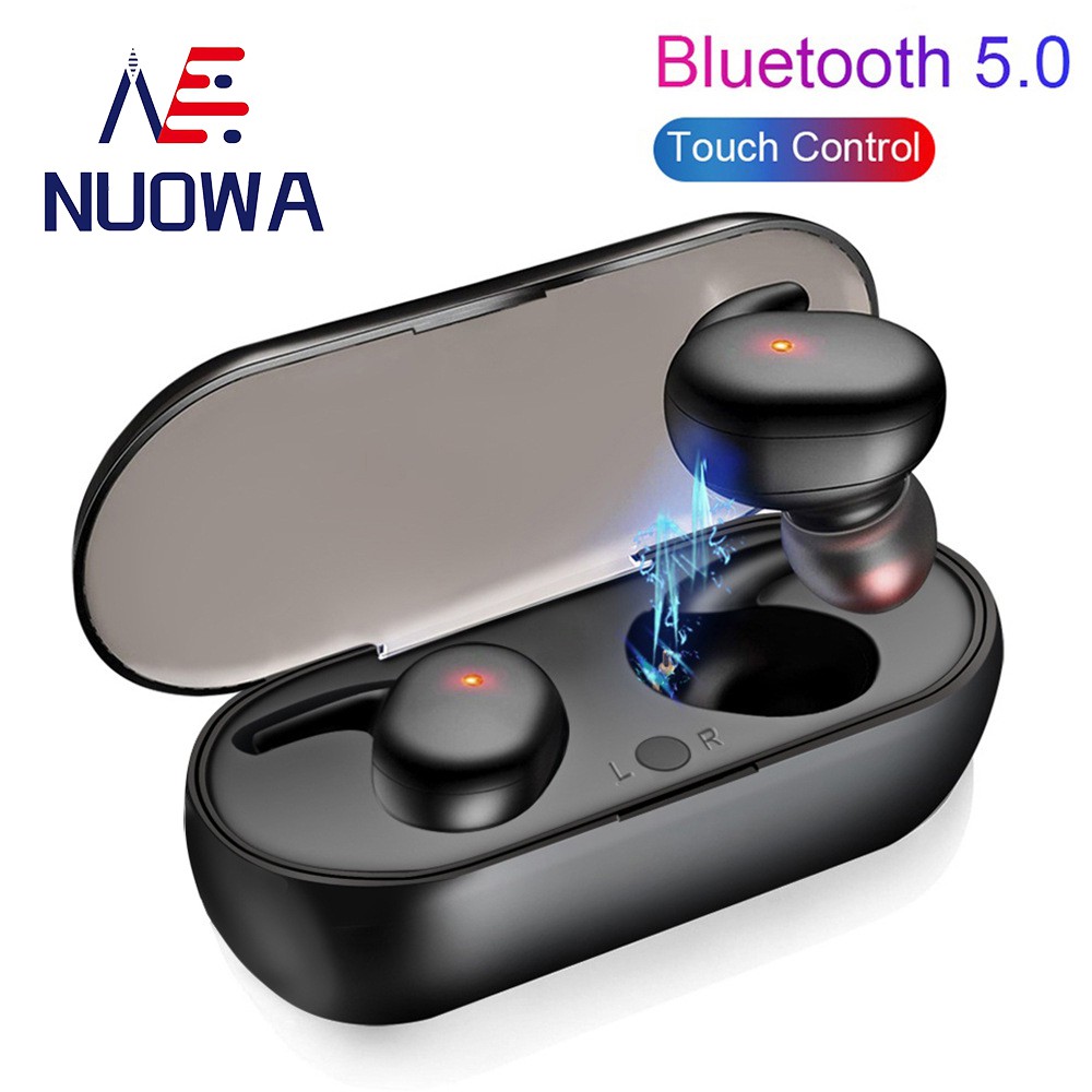 ราคาและรีวิวLowest price TWS Y30 หูฟังแบบสอดหู บลูทูธไร้สายพร้อมไมโครโฟน Mini Wireless Earbuds Earphones Bluetooth 5.0 Headsets