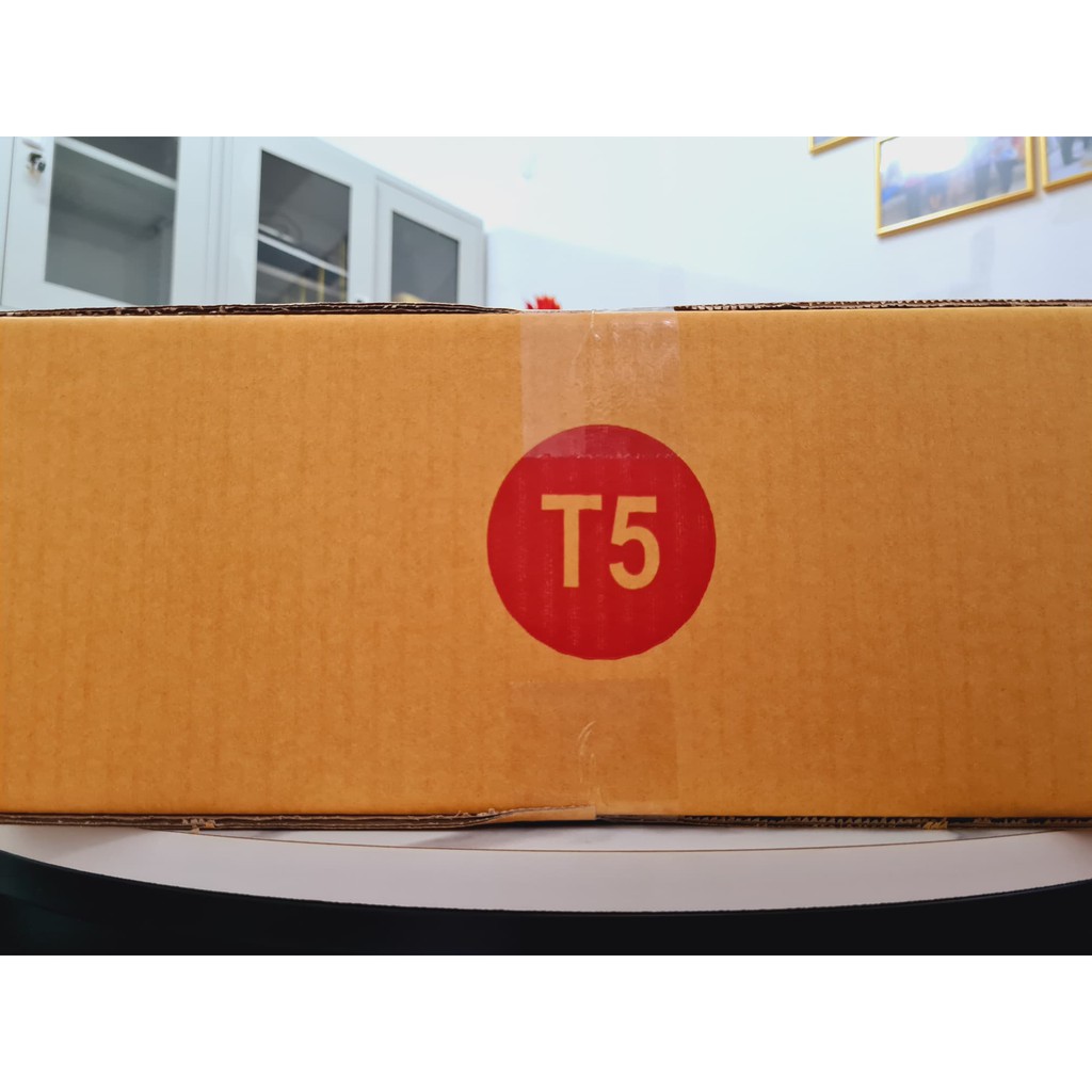 10-ใบ-กล่องไปรษณีย์-กล่องพัสดุ-เบอร์-t5-กระดาษka125-ฝาชน-พิมพ์จ่าหน้า-กล่องกระดาษ