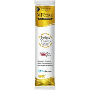 VF Core Vitality Everyday Health ขนมแมวเลียบำรุงร่างกาย 12 กรัม