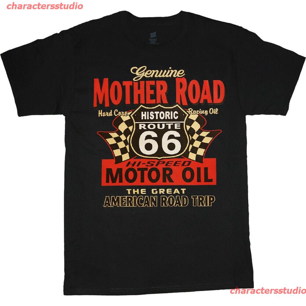 charactersstudio-new-2021-new-summer-tee-mens-graphic-tees-route-rt-66-sign-shirts-for-men-clothing-apparel-best-sale-fo