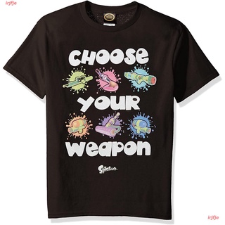 irjfje Nintendo Boys Splatoon Weapons Graphic T-Shirt เสื้อยืด ดพิมพ์ลาย ดผ้าเด้ง คอกลม cotton แฟชั่น sale Unisex